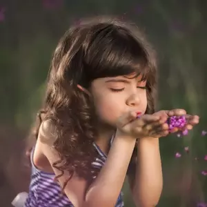 نمونه کار عکاسی کودک توسط بیات 