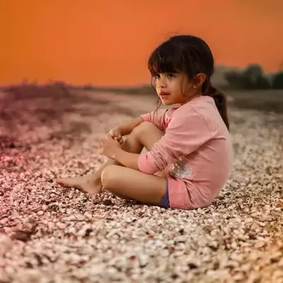 نمونه کار عکاسی کودک توسط فراهانی 