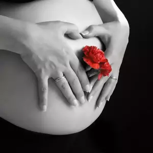 نمونه کار عکاسی بارداری توسط پورکلباسی 